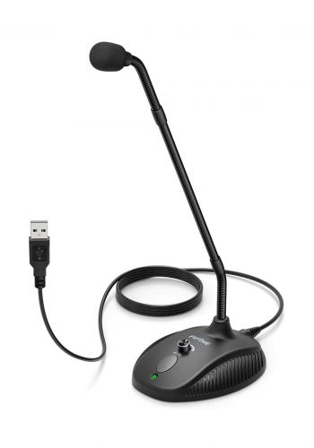 Fifine K052 USB PC Computer Microphone  - Black مايكروفون