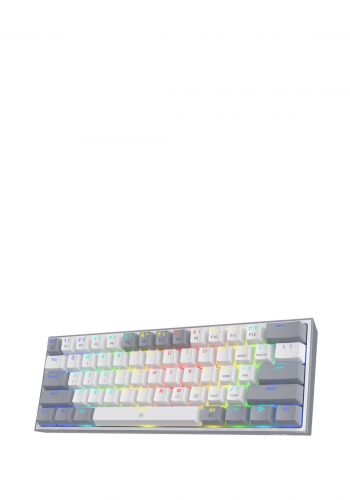 Keyboard Redragon Fizz RGB K617 RGB - White كيبورد