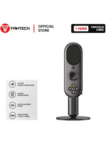 Fantech Leviosa Live MCX02 Professional Streaming Micropone-Gray ميكروفون ذكي من فانتيك