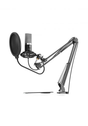 Fifine T670 USB Microphone With Studio Bundle Kit - Black مايكروفون