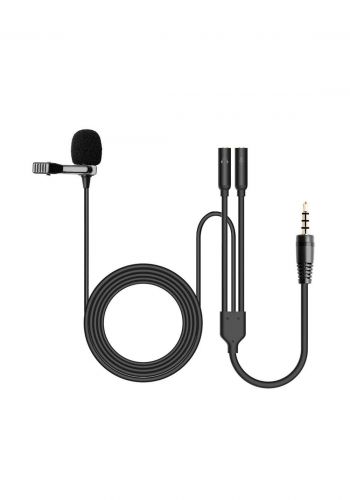 Maono AU-300 Lavalier Microphone  - Black مايكروفون