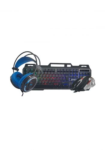 Jedel CP-02 Guardian Elite 3 in 1 RGB Gaming KIT كيبورد وماوس وسماعة ألعاب