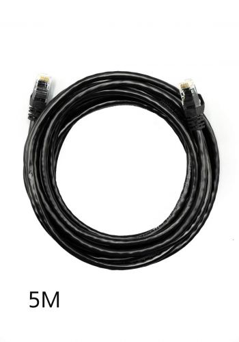 Power Max SFTP CAT6 Net Cable 5 m - Black كابل ايثرنت