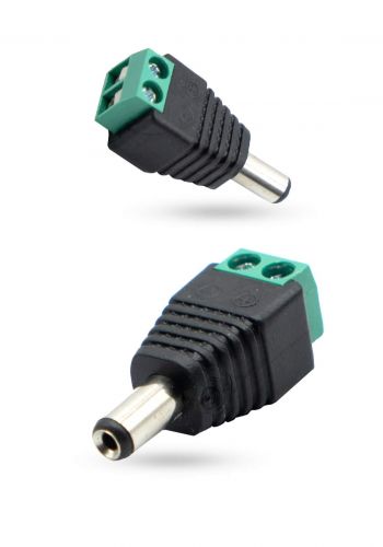 Power Max CCTV Camera DC Power Plug Male Connector تحويلة كاميرا