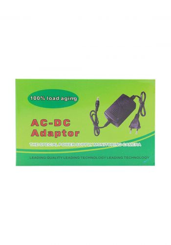 Power Max CCTV 12V/2A Adapter - Black محولة كاميرا مراقبة