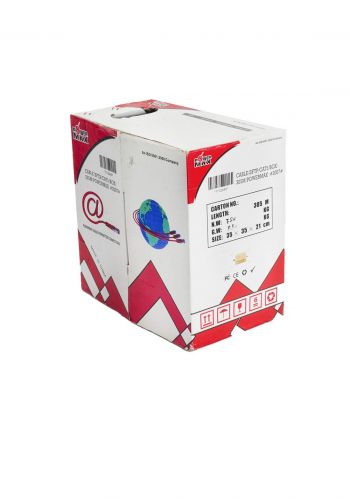 Power Max SFTP CAT5 Lan Cable 305 M - Black كابل ايثرنت