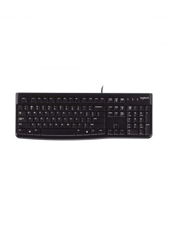 Logitech K120 Wired Keyboard - Black لوحة مفاتيح