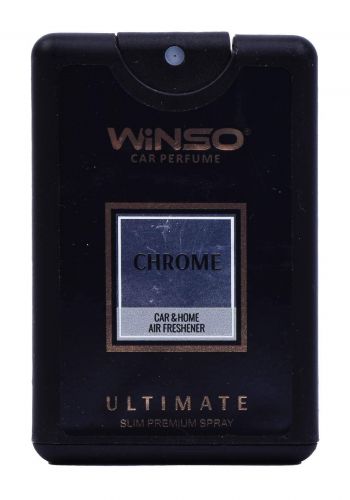 Winso Ultimate Slim Perfume Car Spray Chrome-18ml  معطر للسيارة
