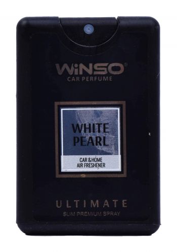 Winso Ultimate Slim Perfume Car Spray White Pearl-18ml  معطر للسيارة