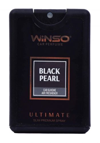 Winso Ultimate Slim Perfume Car Spray Black Pearl-18ml  معطر للسيارة