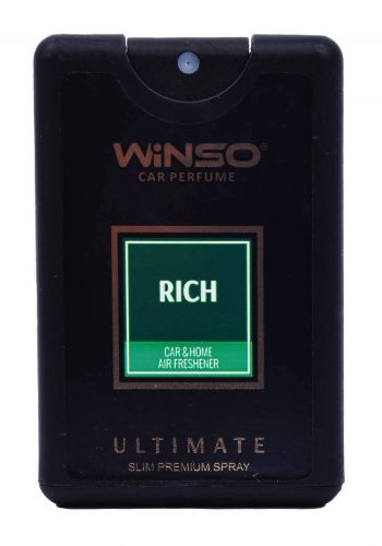 Winso Ultimate Slim Perfume Car Spray Rich-18ml  معطر للسيارة