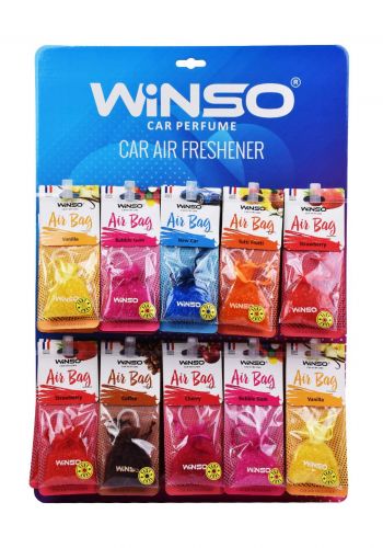 Winso Perfum Car refresher Air Bag set 10 psc معطر للسيارة