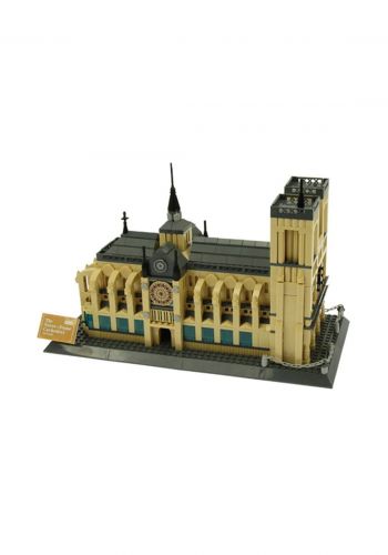 Wange 5210 Cathedrale Notre Dame de Paris - 1380 Pieces لعبة مكعبات الأطفال