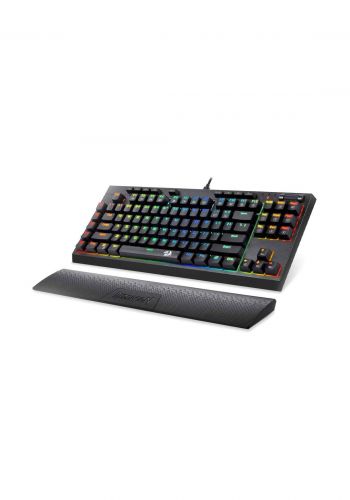 Redragon BroadSword K588 RGB TKL Mechanical Gaming Keyboard - Black  لوحة مفاتيح