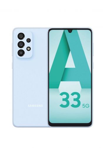 موبايل من سامسونك Samsung Galaxy A33 5G (2022) Dual SIM 8GB RAM 128GB- Blue 
