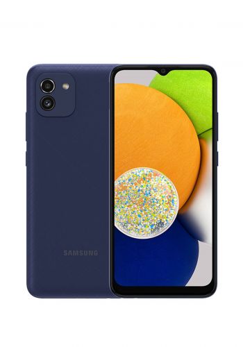 موبايل من سامسونك Samsung Galaxy A03 (2022) Dual SIM 4GB RAM 64GB- Blue
