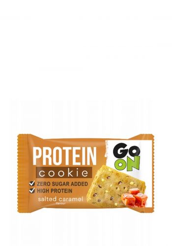  كوكيز البروتين بنكهة الكراميل المملح 50 غرام  Go On Protein Cookie