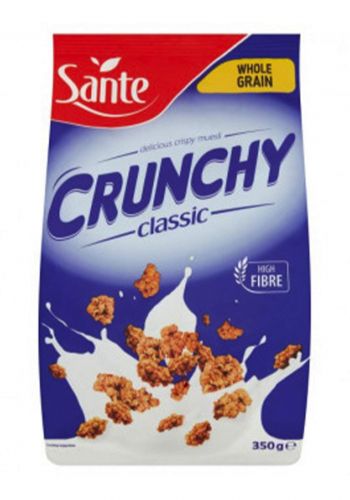 Sante 30651 Granola Crunchy Natural 350g رقائق الحبوب 