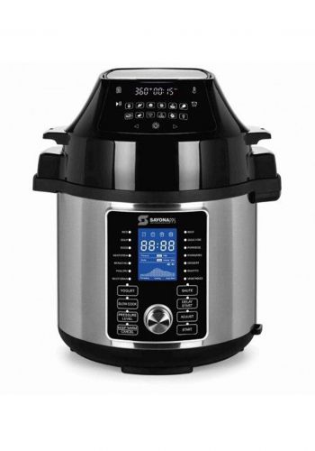 Sayona 4328 Airfryer & Pressure Cooker 1500 Watt قلاية هوائية + قدر ضغط