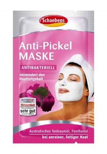 Schaebens German Anti-Pimple قناع مكافحة البثور و الرؤوس السوداء للوجه الالماني 15 مل من شيبينز