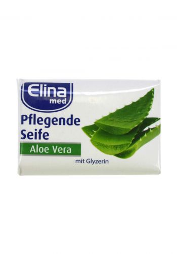 Elina Med Soap صابونة الوجة والجسم بالجلسرين والصبار 100غرام  من الينا ميد 