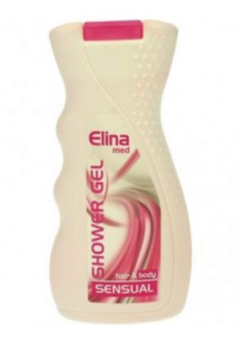 Elina-Med  Shower Gel sensual  For Women Hair& Body شور جل  للشعر والجسم للنساء 300مل من ألينا ميد  Sensual 