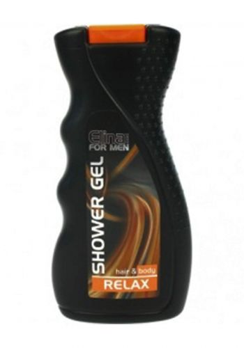 Elina-Med Shower Gel  Relax For Man Hair& Body     جل استحمام  للشعر والجسم للرجال 300 مل  من ألينا ميد  Relax