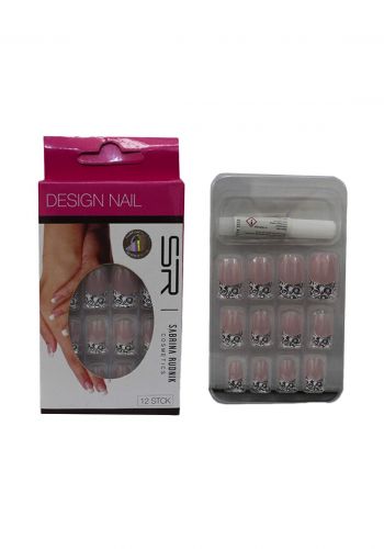 Sabrina Rudnik Artificial Nails  اظافر صناعية  12 قطعة من سابرينا رودينك