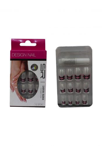 Sabrina Rudnik Artificial Nails  اظافر صناعية  12 قطعة من سابرينا رودينك