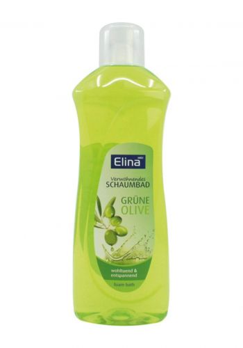 Elina-Med Shower Foam رغوة الاستحمام بالزيتون الطبيعي للشعر و الجسم من الينا-ميد