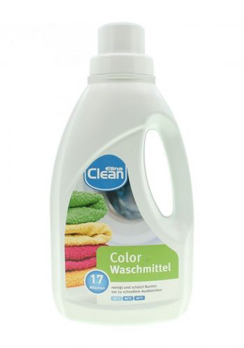 سائل غسل وتنظيف وتعقيم وتعطير الملابس الملونة 1 لترمن الينا-كلينElina Clean Laundry Detergent Clean Color Detergent