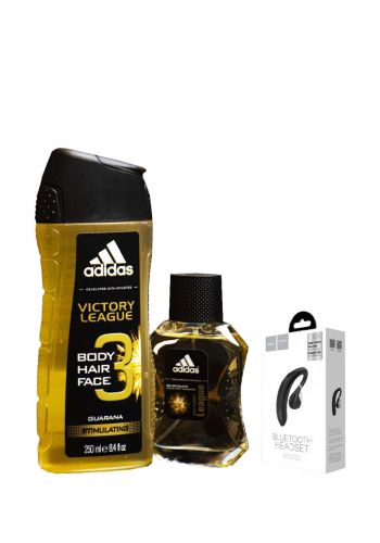 Adidas Victory League Eau De Toilette Spray 2 in 1 سيت العناية