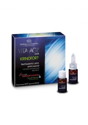 Vita-Age Krinofort Ampoules Anti Hair Loss 10AMP امبولات شعر
