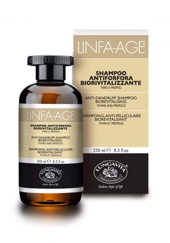 Bottega Di Lungavita Shampoo Linfa-Age Anti-Dandruff 250ml شامبو ضد القشرة