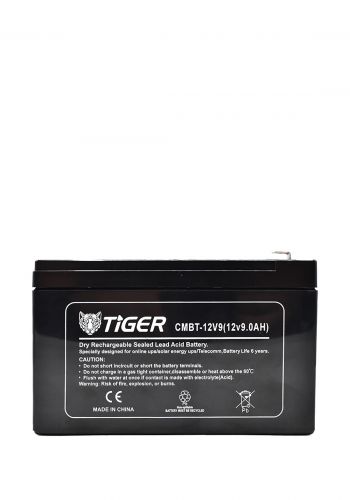 Tiger Lead-Acid Battery - Black بطارية