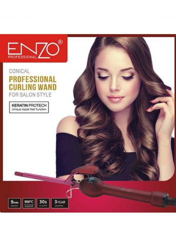 Enzo En-2228 Professional Hair Curler Divice Device مكواة تجعيد الشعر