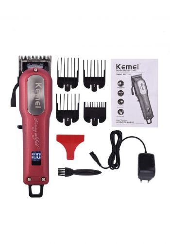 Kemei KM-1031 Digital Hair Trimmers ماكنة حلاقة رجالية 