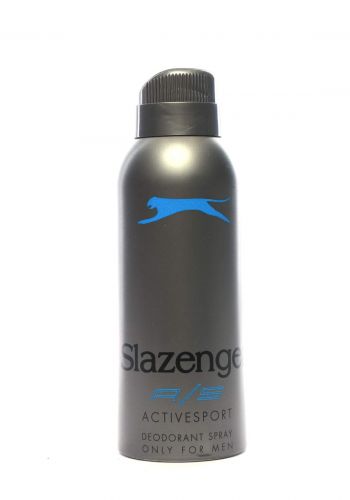Slazenger Active Sport Blue Men Deodorant Spray مزيل العرق رجالي 150 مل
