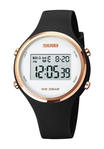  Skmei 1720 Wristwatch ساعة يد رقمية نسائية بسوار سيليكون من سكمي