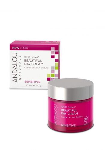 Andalou 0069 Sensitive1000 Roses Beautiful Day Cream كريم نهاري للبشرة