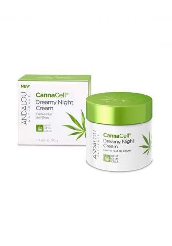 Andalou 7200 Naturals CannaCell Dreamy Night Cream كريم ليلي