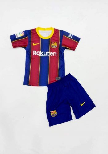 دريس رياضي برشلونه الاساسي الموسم الجديد 2021 احمر+نيلي اللون 