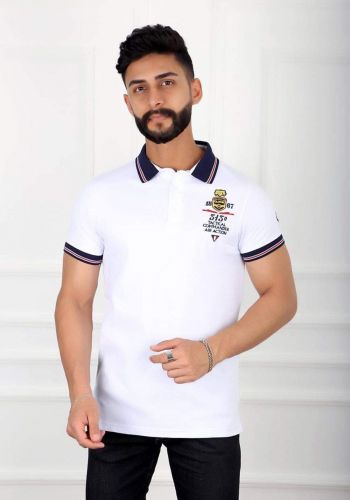 تيشيرت رجالي ابيض اللون