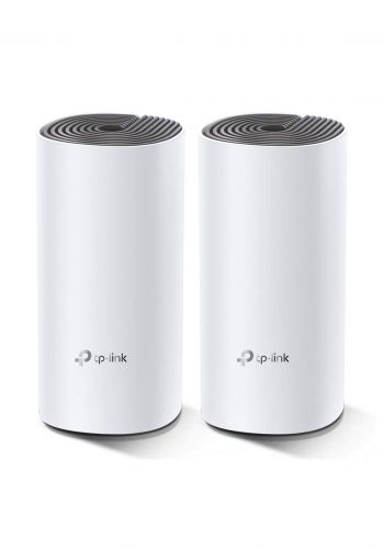 TP-Link Deco E4 AC1200 Whole Home Mesh WiFi System 2 pack - White نظام واي فاي شبكي منزلي