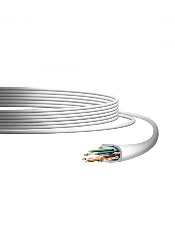 Ubiquiti Networks UniFi Cat 6 Indoor Ethernet Cable - White كابل