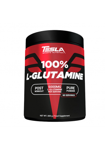 Tesla Sport Nutrition 100% L-Glutamine Powder 300gr مكمل غذائي