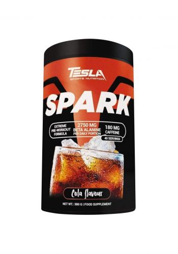 Tesla Sport Nutrition Spark Food Supplement 40 Serving  380g مكمل غذائي