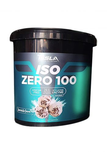 Tesla Sport Nutrition  Iso Zero 100 Food Supplement   151 serving - 4.5 kg  مكمل غذائي