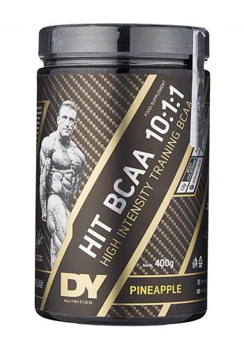 Dy Nutrition Hit Bcaa 10:1:1 Pinapple Flavor 400g مكمل غذائي بنكهة الاناناس 