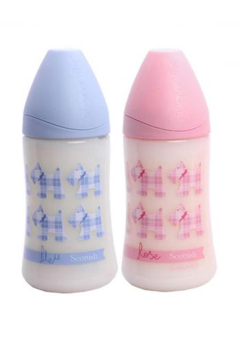Suavinex Plastic Feeding Bottle 270 ml رضاعة اطفال